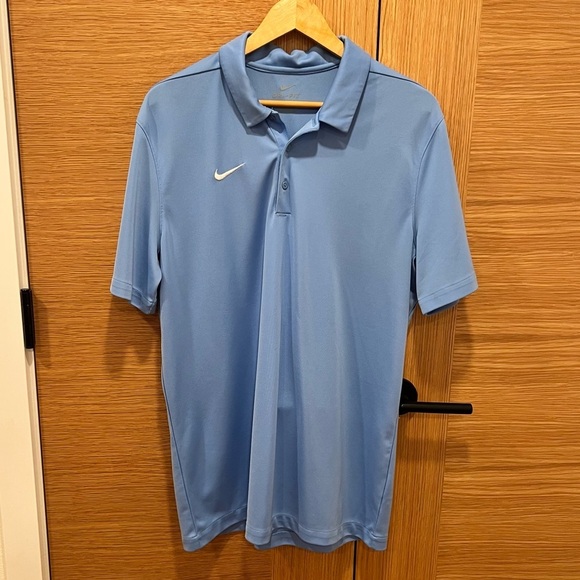 Nike | Men’s | Dri-Fit Polo | Large | Sky Blue | Excellent Used Condition - Picture 1 of 6
